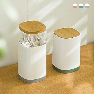 按壓式分格牙籤盒 自動開蓋輕鬆拿取 牙籤罐 牙籤收納盒 棉籤盒 牙籤筒 牙線盒 手壓牙籤盒【ZI0201】《約翰家庭百貨