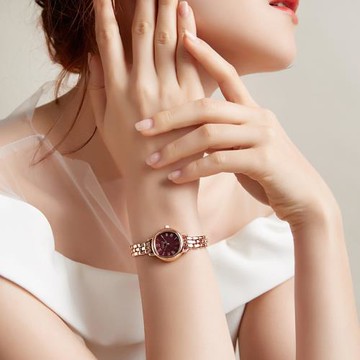 julius聚利時新款小巧時尚氣質奢華小表女士手表女精致手鏈女表表