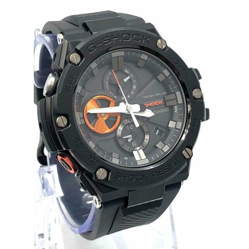 カシオ Gショック CASIO G-SHOCK G-STEEL GST-B100B-1A4 メンズ 多機能