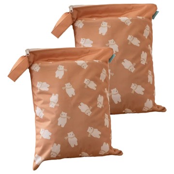 MYUMYUMYU 沐慕家居 防潑水旅行收納袋  30 x 40cm  北極熊收納袋