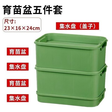 臺灣🚍8H出🉑水培花生芽種植盆芽苗菜育苗盤種黃綠豆芽罐神器豆芽花生芽髮芽盆 IKE6