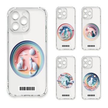 Pixel 10/10 Pro/10a 系列殼 Google Pixel 10/10 Pro 可愛紙雕貓咪 四角防摔載具殼 軟殼 手機殼