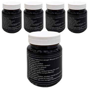Minyak Kemiri Bakar 100% 原味燭果油  170ml  5瓶