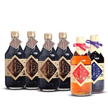 【黑豆桑】甘醇和風組(金豆醬油*4+蘋果淳+桑椹淳)