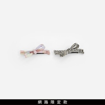 SO NICE 韓系蝴蝶結一字髮夾