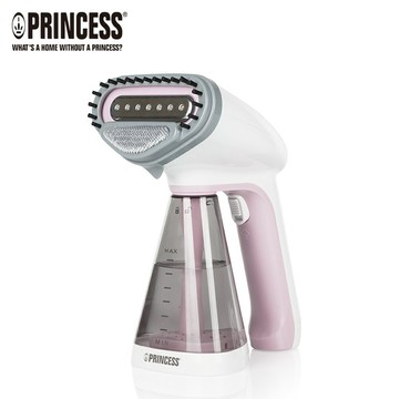 【PRINCESS｜荷蘭公主】手持蒸氣掛燙機-櫻花粉 332846P｜贈防熱手套【三井3C】