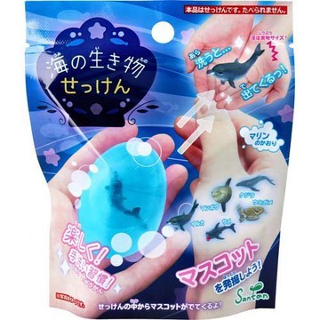【震撼精品百貨】生物海洋 沐浴球 入浴劑 洗手皂(全5種/隨機出貨)*30619