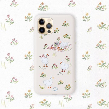 聯名 吳語緁 Yujie Wu 白鴨的河畔畔 防摔手機殼 YJAA06