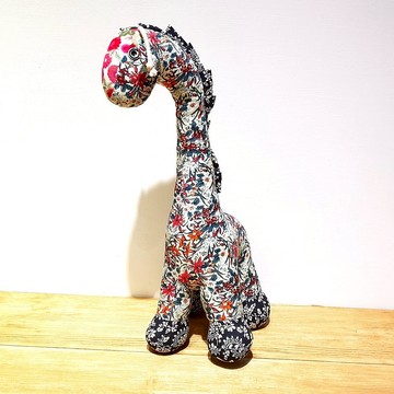 【花布先生】長頸鹿(大)