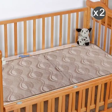 范登伯格 絲柔冰絲兒童蓆 60x120cm 二入組