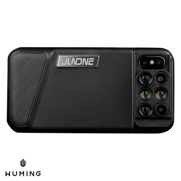 鏡頭殼 雙鏡頭 手機殼 iPhone X 專用 魚眼 廣角 長焦 微距 攝影 自拍 風景 『無名』 M12106