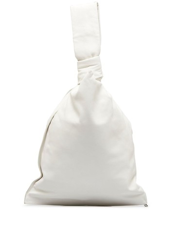 Bottega Veneta Pre-Owned - The Twist top-handle bag - women - Calf Leather - One Size - White