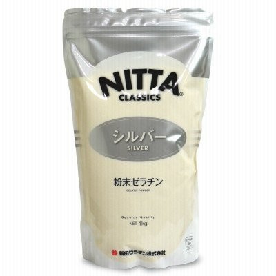新田ゼラチン シルバー 1kg ［粉末ゼラチン]
