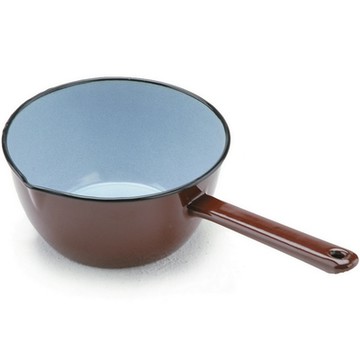 《IBILI》西班牙 琺瑯牛奶鍋-棕18cm-- 醬汁鍋 煮醬鍋 牛奶鍋
