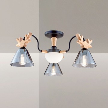 E27北歐風半吸頂三燈 B69-13-63004