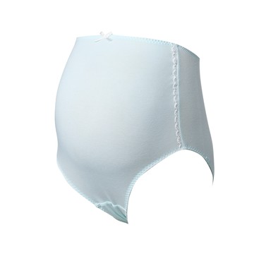 寶貝媽咪-M-LL兼用高腰內褲(藍)-MS5034EN