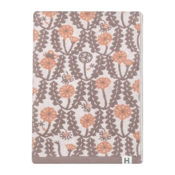 HARTWELL 蒲公英浴巾-棕色 100%純棉 60x120cm 日本產  1個