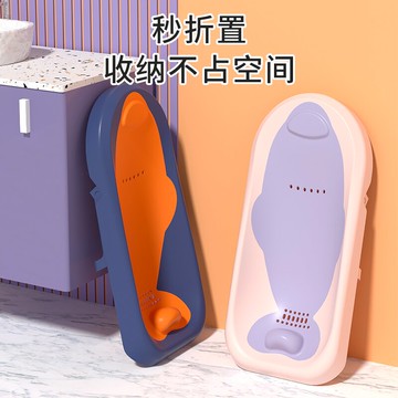 嬰兒洗澡浴架可坐躺寶寶浴盆防滑墊新生兒浴網通用洗澡神器浴床托