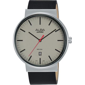 ALBA 雅柏 東京簡約時尚男錶/銀X黑/43mm (VJ42-X269Z/AS9H45X1)