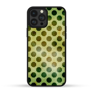 八角形 綠色 復古 懷舊 iPhone手機殼 三星手機殼