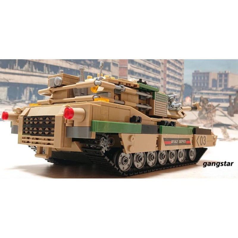 箱入り】 レゴ LEGO ブロック 互換 車 戦車 USA アメリカ M1A2 エイブラムス 主力戦車（MBT) ミリタリーブロック模型 国内より発送  | LINEブランドカタログ