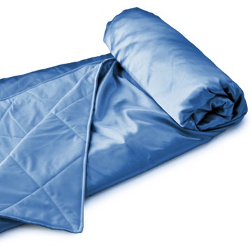 亞曼達Amanda 涼感紗機能吸溼排汗涼被-藍