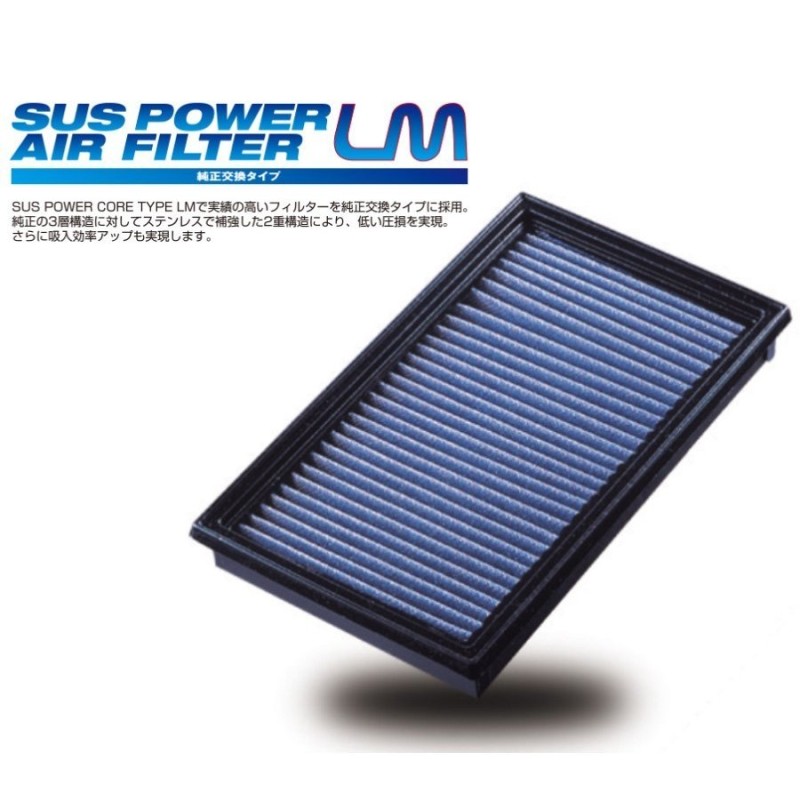 BLITZ/ブリッツ】 SUS POWER AIR FILTER LM (サスパワーエアフィルターLM) SM-56B ミツビシ デリカD:5 CV5W /CV4W/CV2W [59526] 通販 LINEポイント最大GET | LINEショッピング