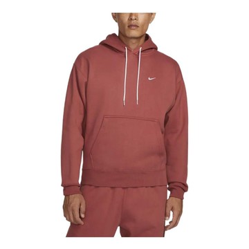 Nike Solo Swoosh Fleece Hoodie 'Canyon Rust'