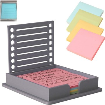 ✨桃園有貨✨【透明包裝】專用新品 Post-It Note Template 便利貼模闆盒便簽盒爆款正方形 H1I