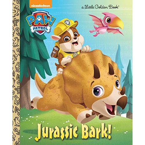 Jurassic Bark! (PAW Patrol) (Little Golden Book)