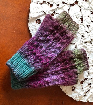 ChiChi手作-毛線手編織手套