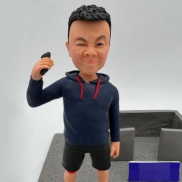 職場送禮必備 — 軟陶公仔名片架 Card stand