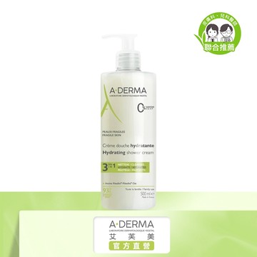 艾芙美 燕麥柔膚泡沫凝膠500ml 洗護舒緩 一家適用 A-DERMA官方旗艦館