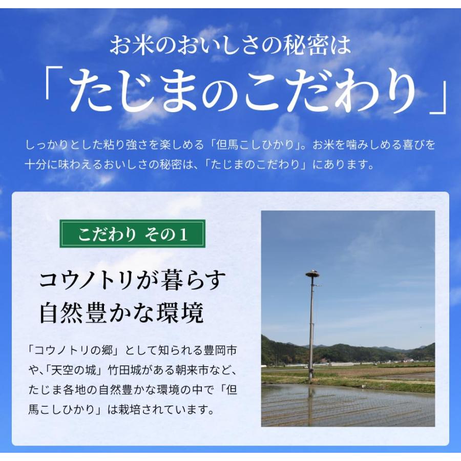 新米 令和5年産 兵庫県但馬産コシヒカリ 白米 10kg 5kg×2袋