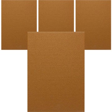 Alldaylab 防噪音氈保護貼片 棕色  4個  A5(14.8 x 21cm)