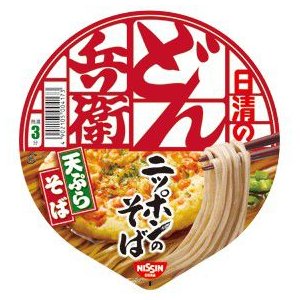 日清食品どん兵衛　天ぷらそば　西日本　関西　12個入