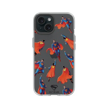 iPhone 15 Clear 透明 - Superman - Superman-飛行模式