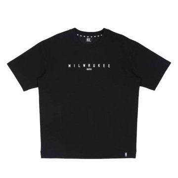 NBA 落肩 漸層小圖 短袖上衣 公鹿隊 3525101920