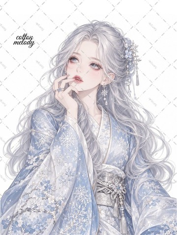 original sticker no.10377 人物貼紙 原創貼紙 人物貼紙 女孩貼紙 原創人物貼紙