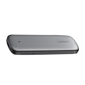 UGREEN 綠聯 Type-C USB3.1 M.2硬碟外接盒 10Gb NVMe飛速版 122 x 40 x 12mm  CM238  1個
