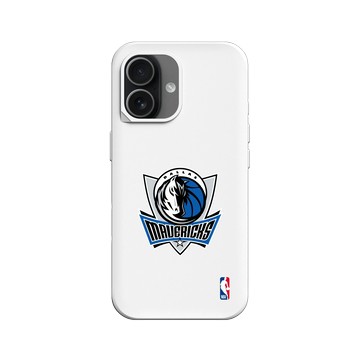 iPhone 17 SolidX 白 - NBA - Logo-達拉斯獨行俠 Dallas Mavericks