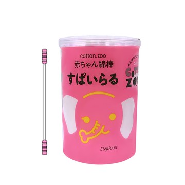 COTTON ZOO 嬰幼兒螺旋細軸清潔棉棒 (160支入)