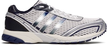 Sporty & Rich 海军蓝 & 白色 adidas Originals 联名 Adizero 运动鞋