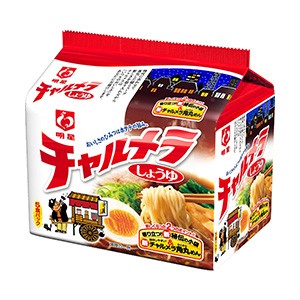 明星食品 チャルメラ しょうゆ 5食×6入