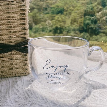 【小確幸 】透明玻璃杯