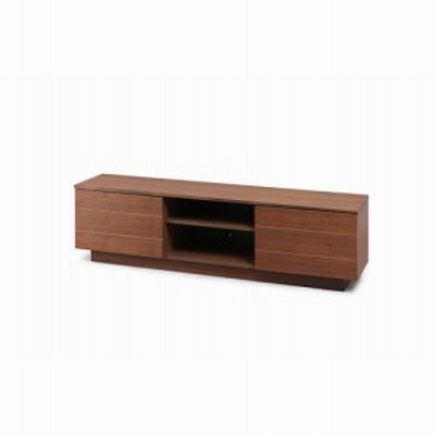 アイリス ボックステレビ台アッパータイプ BTS-SD150U-WN ウォールナット 1500x352x415mm