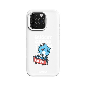 iPhone 16 Pro SolidX 白 - 貓貓蟲咖波 Bugcat Capoo - 10th 滑板咖波