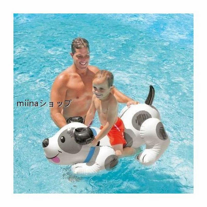 パピー 浮き輪 浮輪 動物 犬 キャラクタープール 子供用 水 遊び ウォーター フロート 遊具 海 エアー マット インテックス Intex 年賀状 戌年 インスタ 通販 Lineポイント最大get Lineショッピング