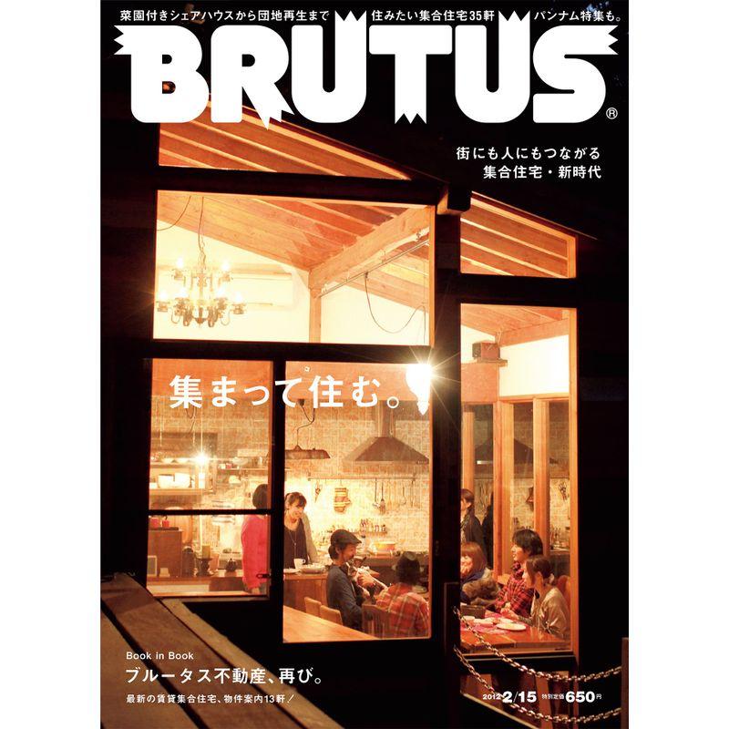 BRUTUS (ブルータス) 2012年 15号 雑誌