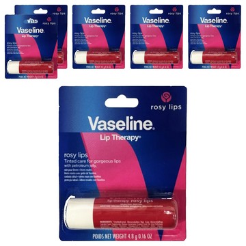 Vaseline 凡士林 護唇膏  玫瑰潤色  4.8g  6支
